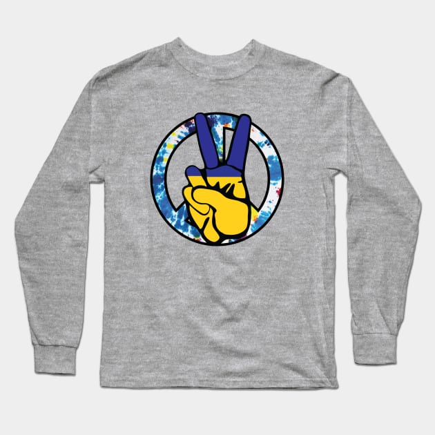 Peace in Ukraine Long Sleeve T-Shirt by Spirit-Dragon